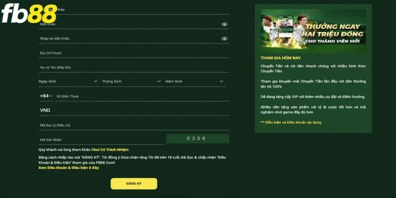 Hướng dẫn các bước tham gia Casino FB88