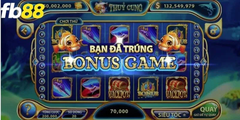 Điểm hấp dẫn của nổ hũ thuỷ cung chính là tính năng đa dạng